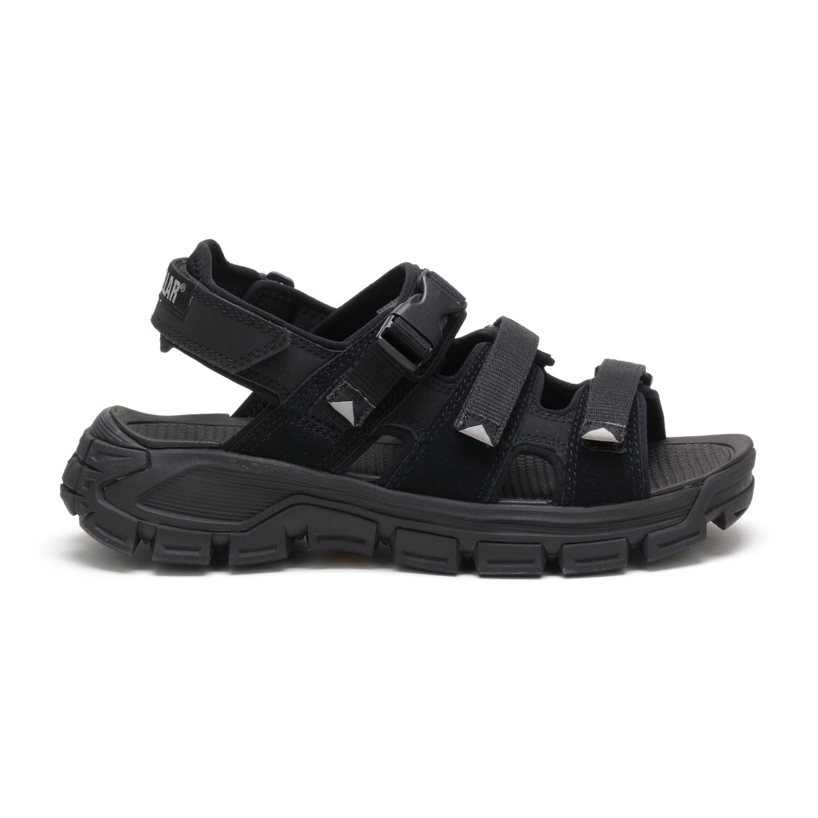 Caterpillar Women's Progressor Buckle Sandals Black CAT-96084